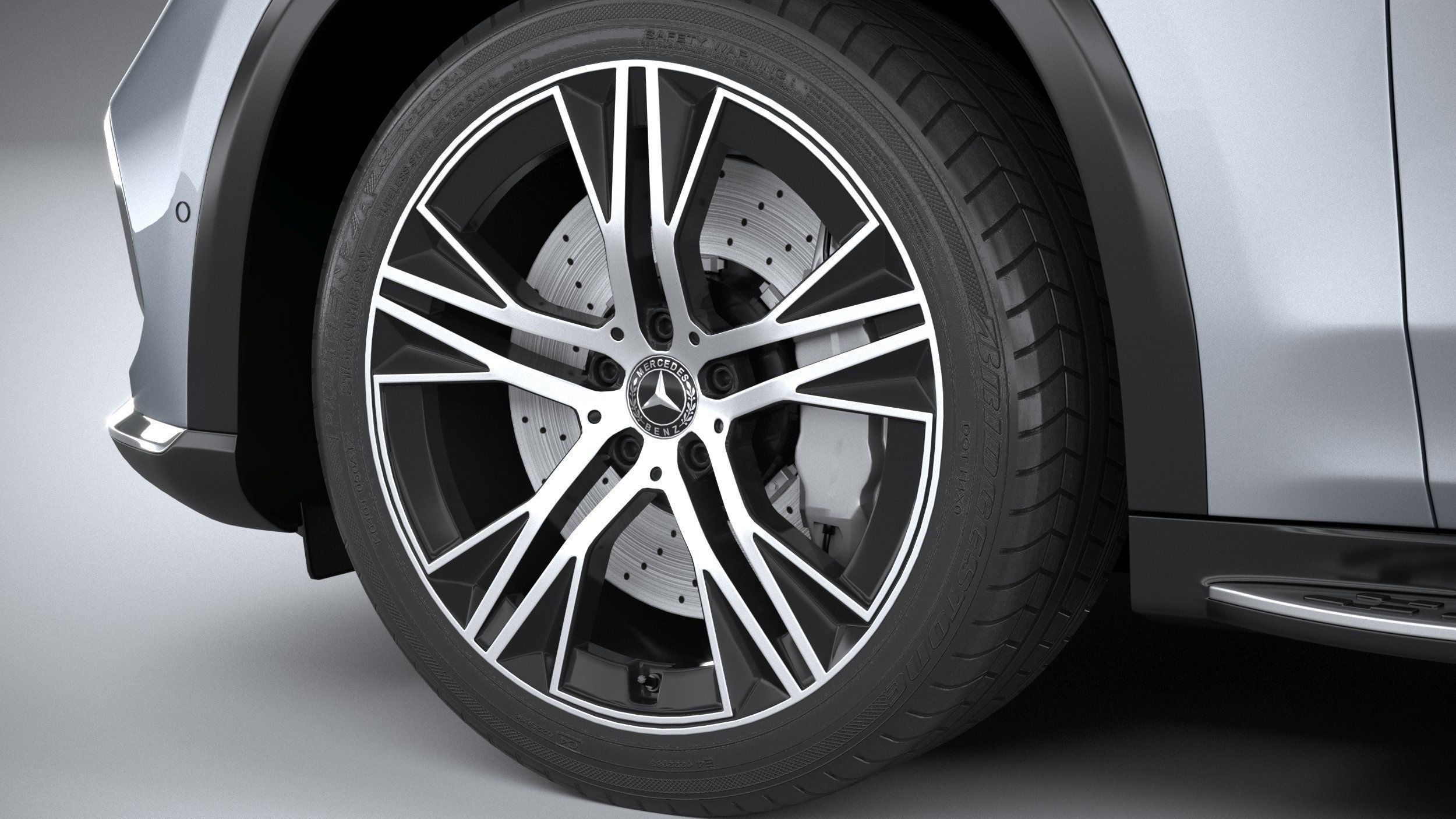 Mercedes-Benz EQS SUV Base 2023 3D model_16