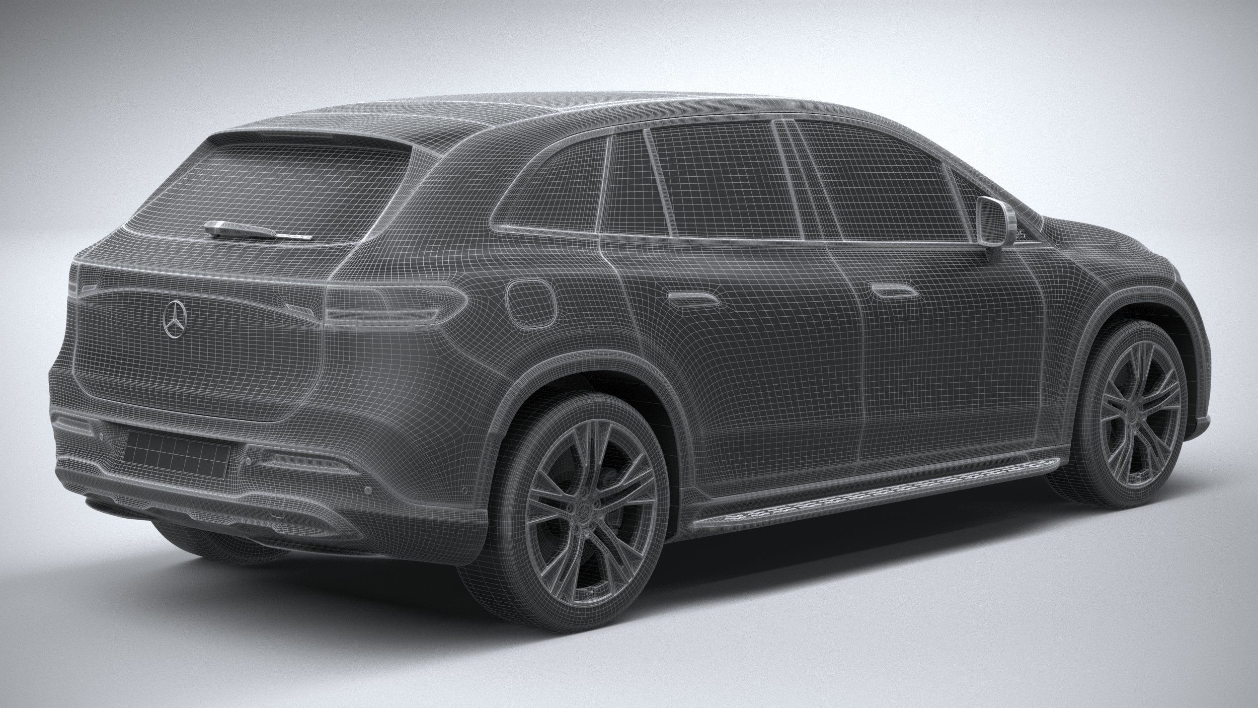 Mercedes-Benz EQS SUV Base 2023 3D model_27