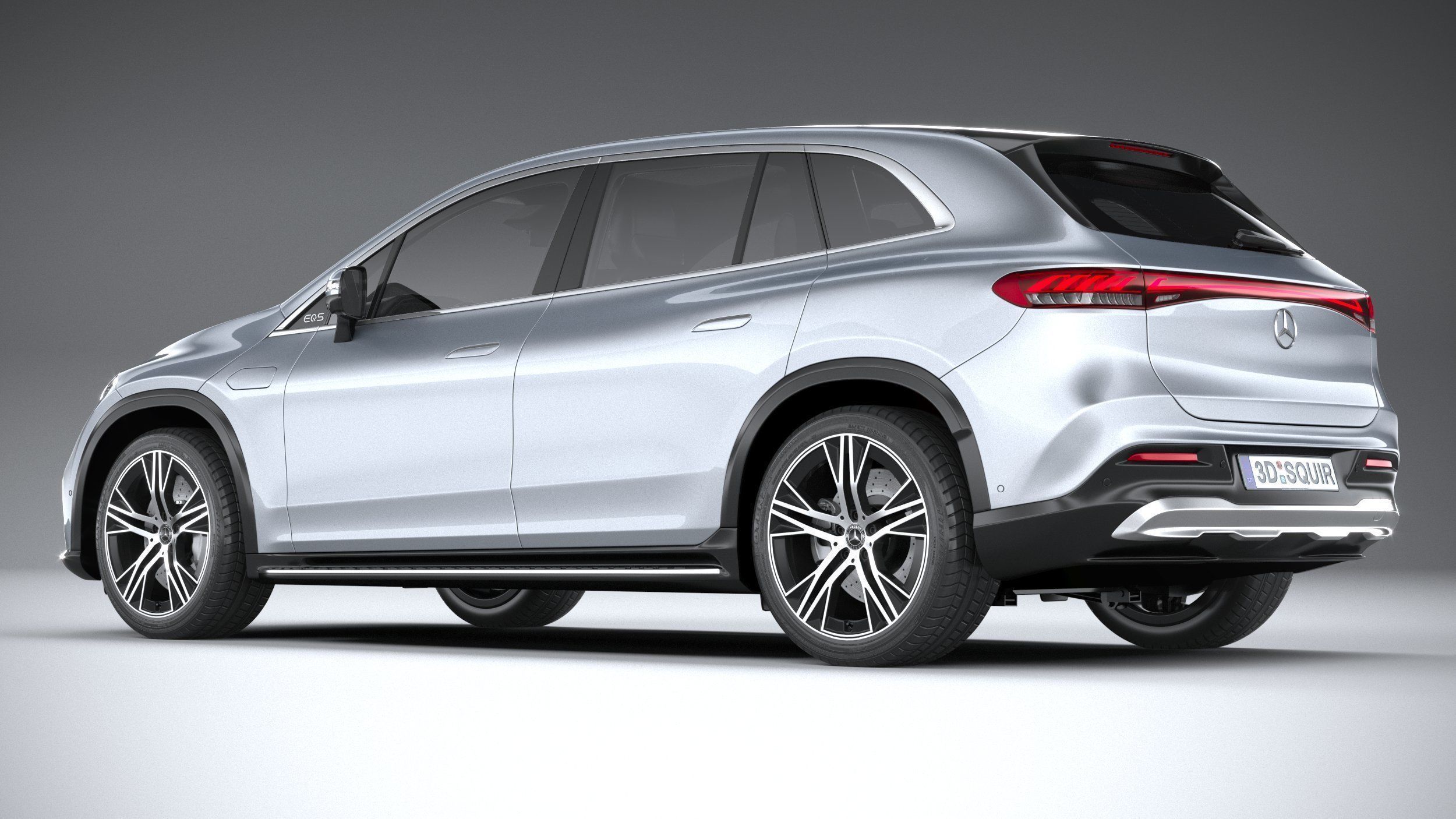 Mercedes-Benz EQS SUV Base 2023 3D model_5