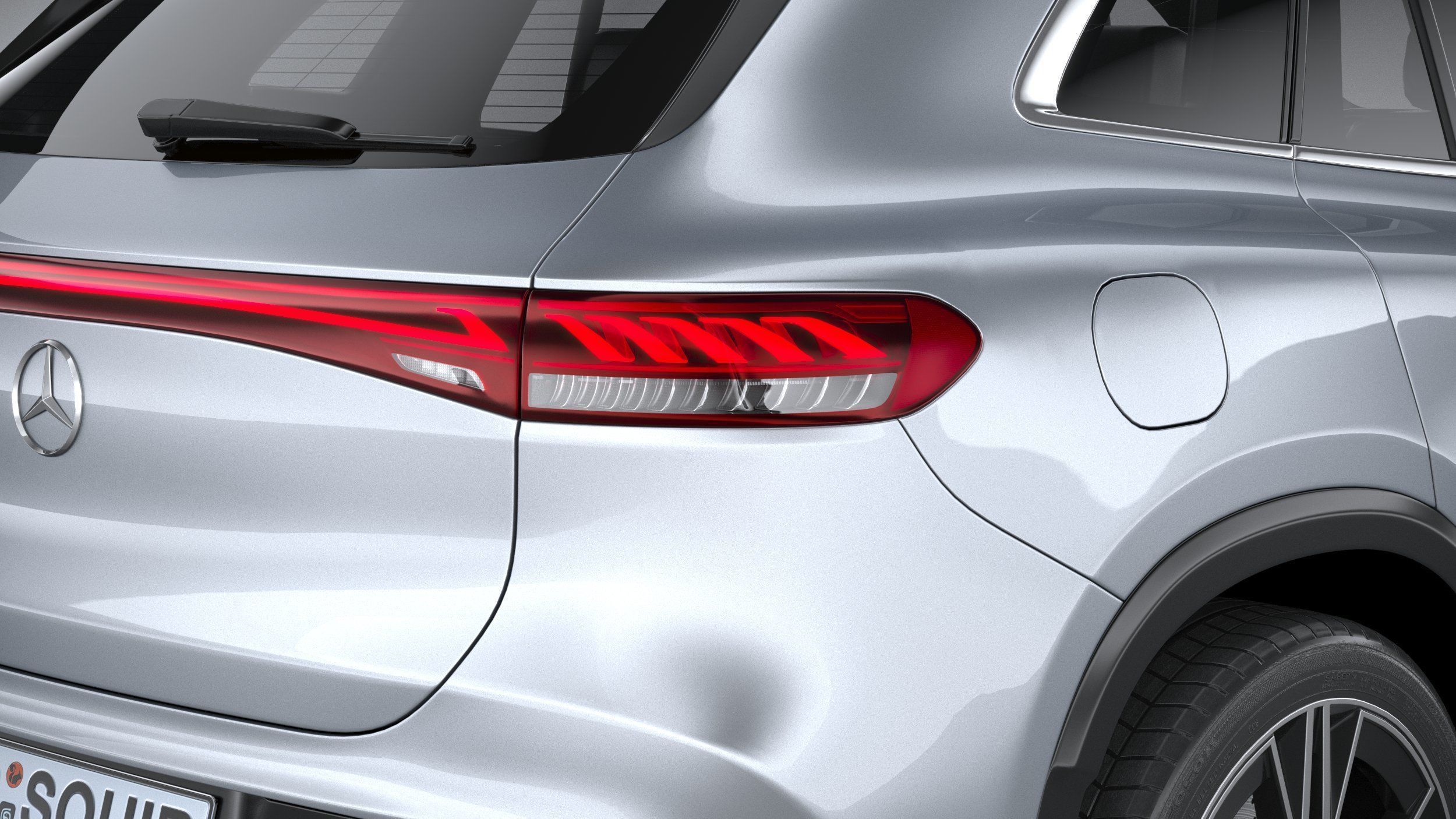 Mercedes-Benz EQS SUV Base 2023 3D model_18