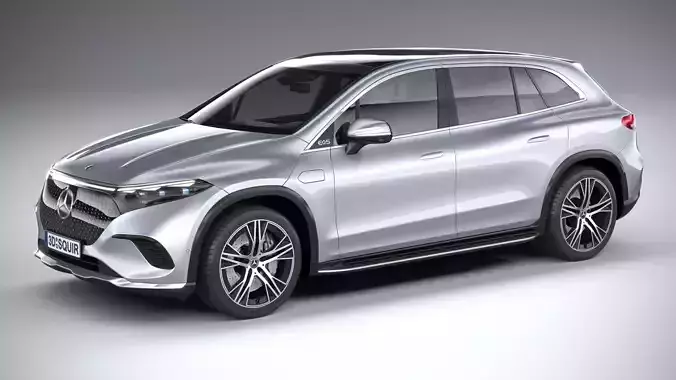 Mercedes-Benz EQS SUV Base 2023 3D model