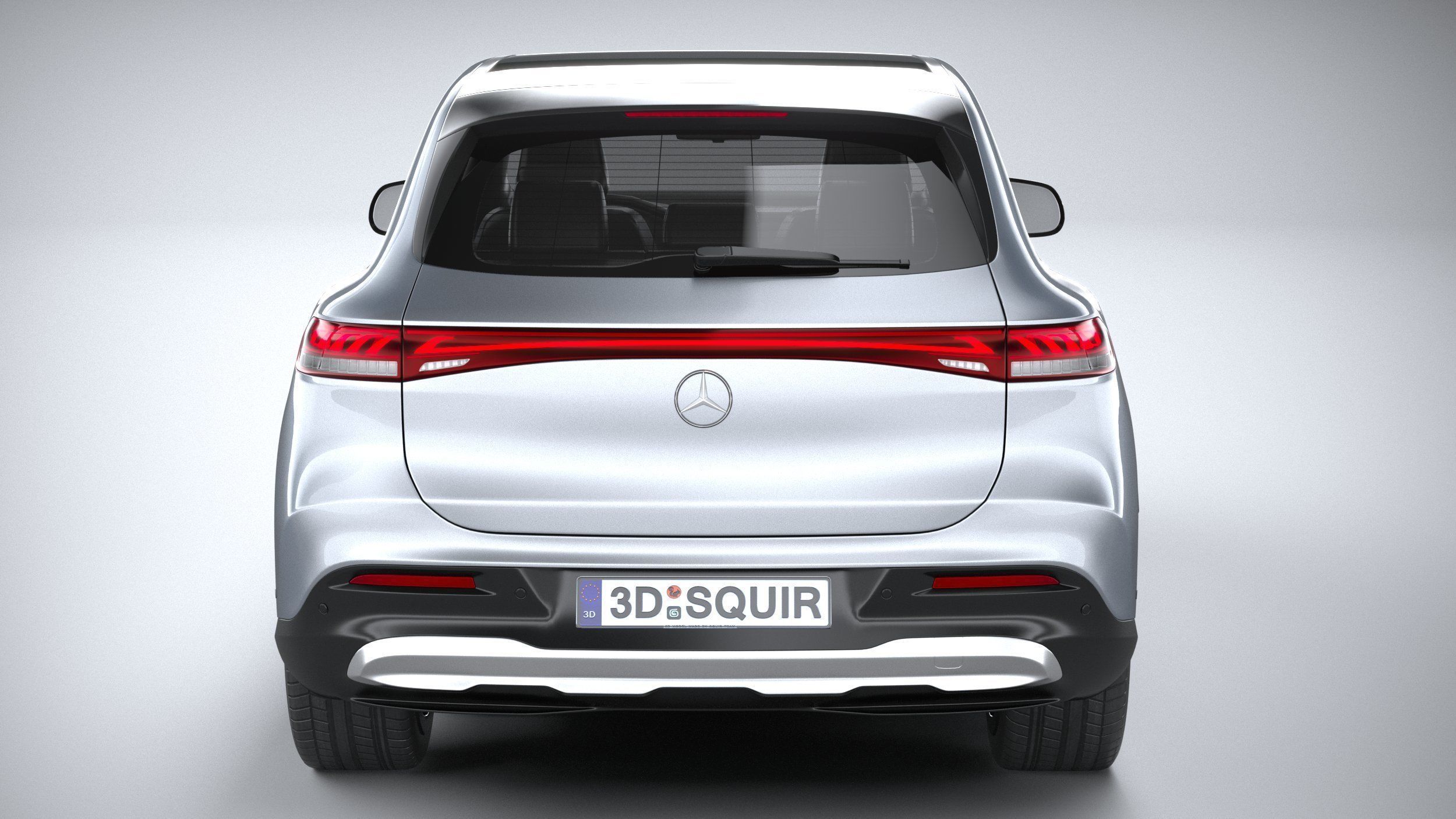 Mercedes-Benz EQS SUV Base 2023 3D model_4