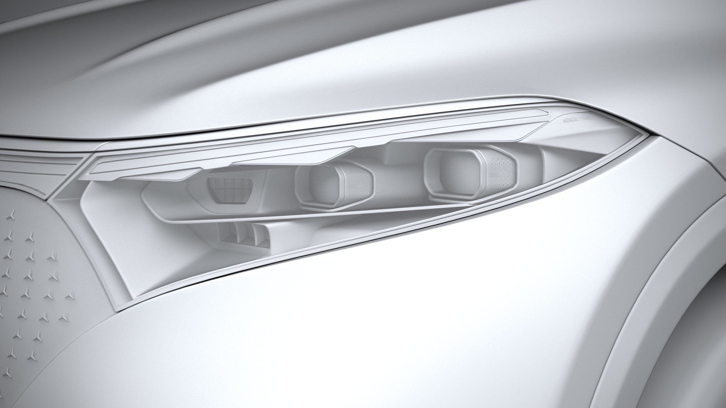 Mercedes-Benz EQS SUV Base 2023 3D model_23