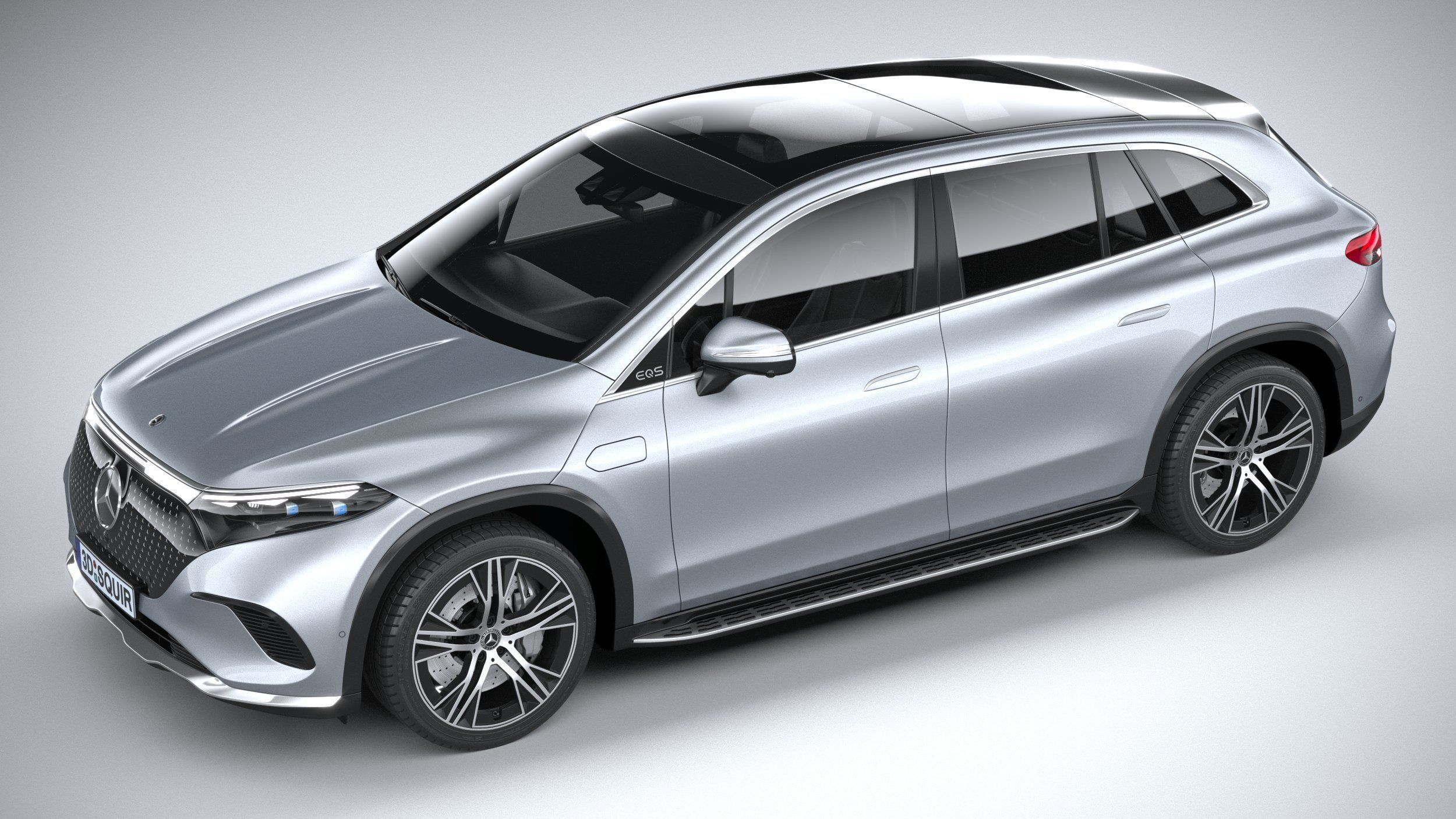 Mercedes-Benz EQS SUV Base 2023 3D model_7