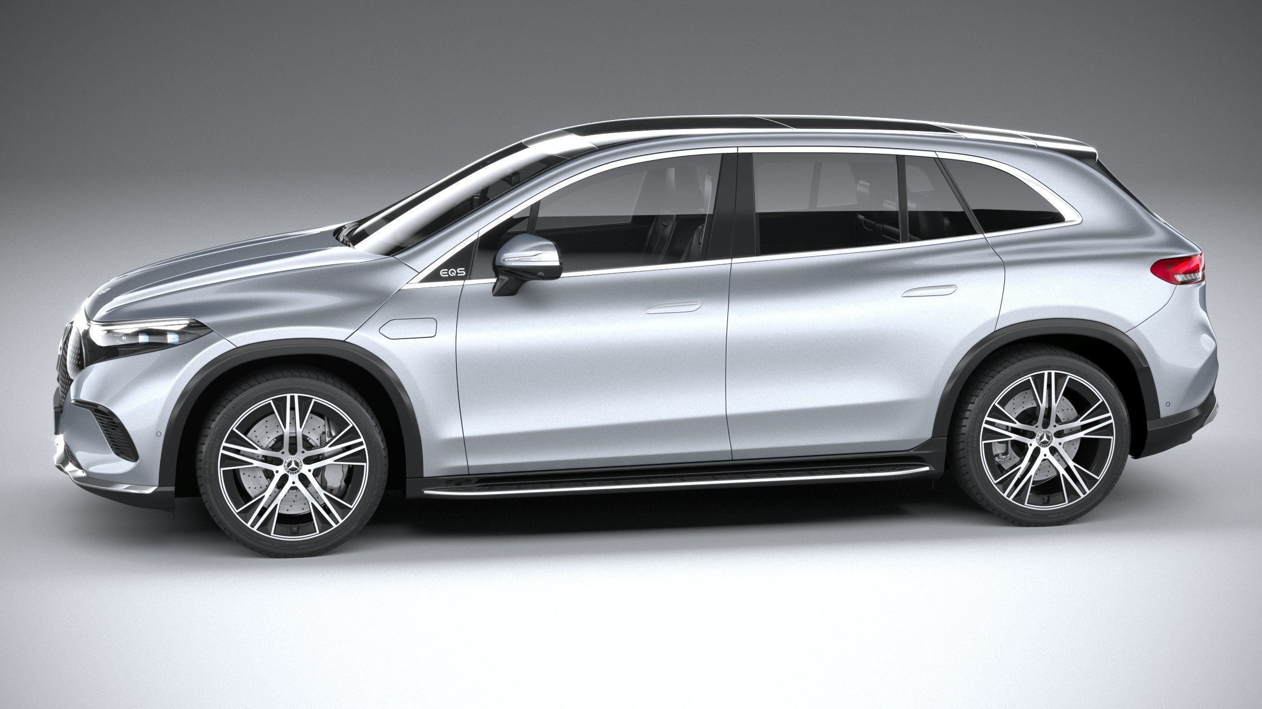 Mercedes-Benz EQS SUV Base 2023 3D model_8