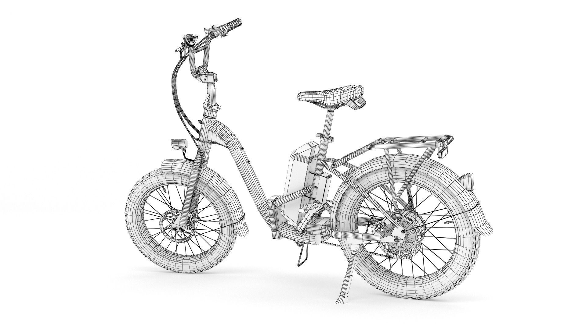 RadExpand e-bike 3D model_12