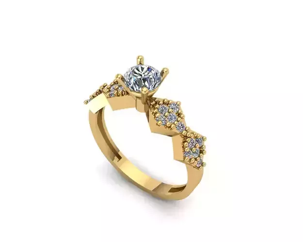 Solitaire ring