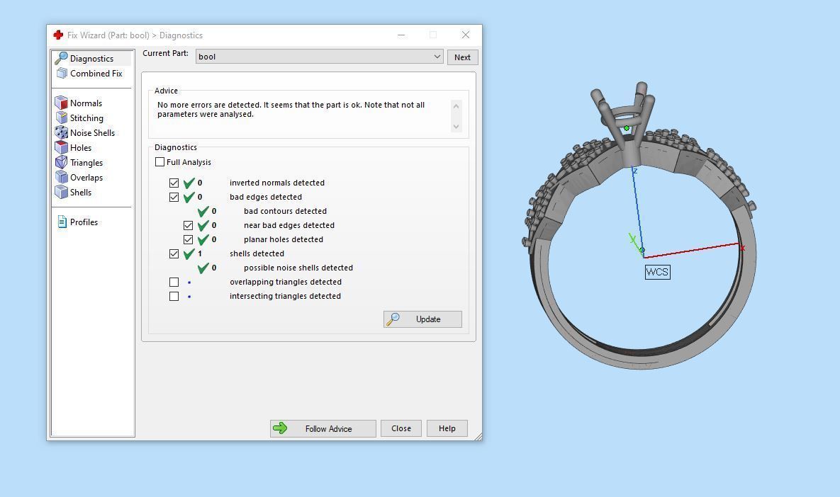 Solitaire ring 3D print model_7