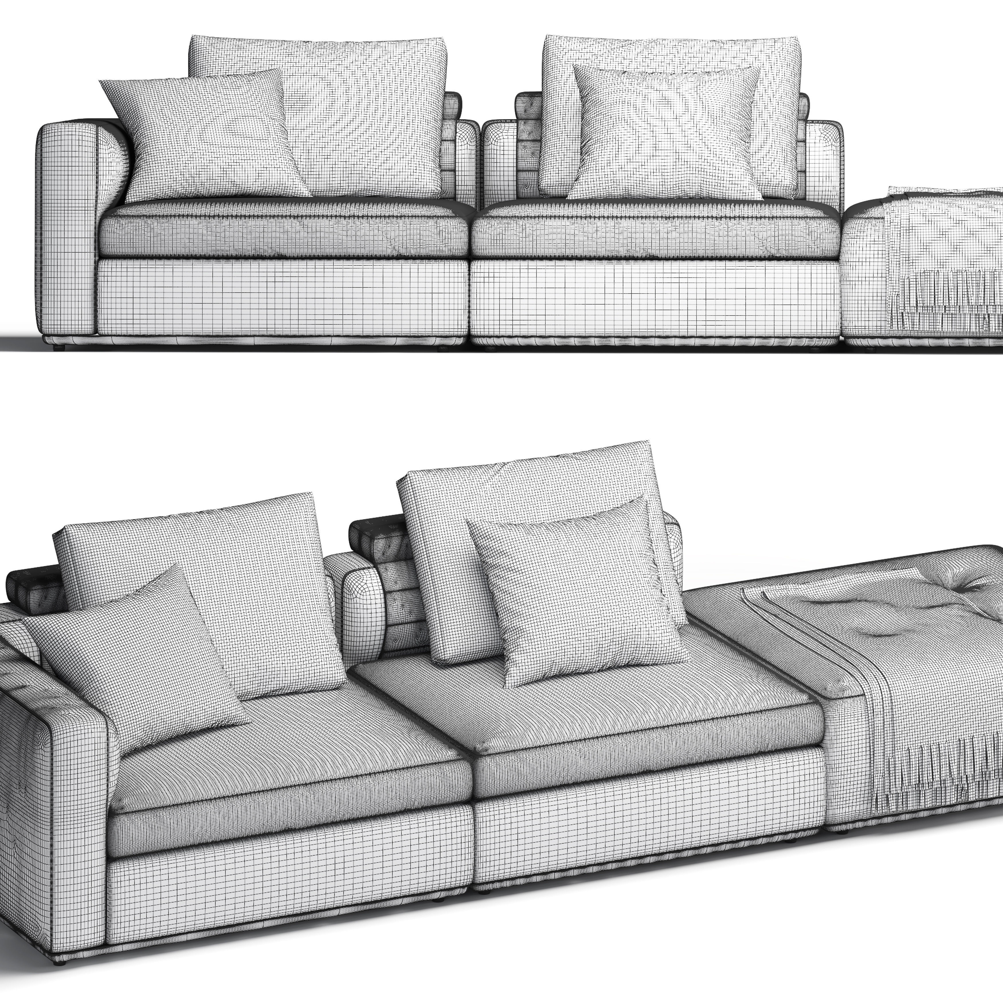 Albert Sofa 3D model_7