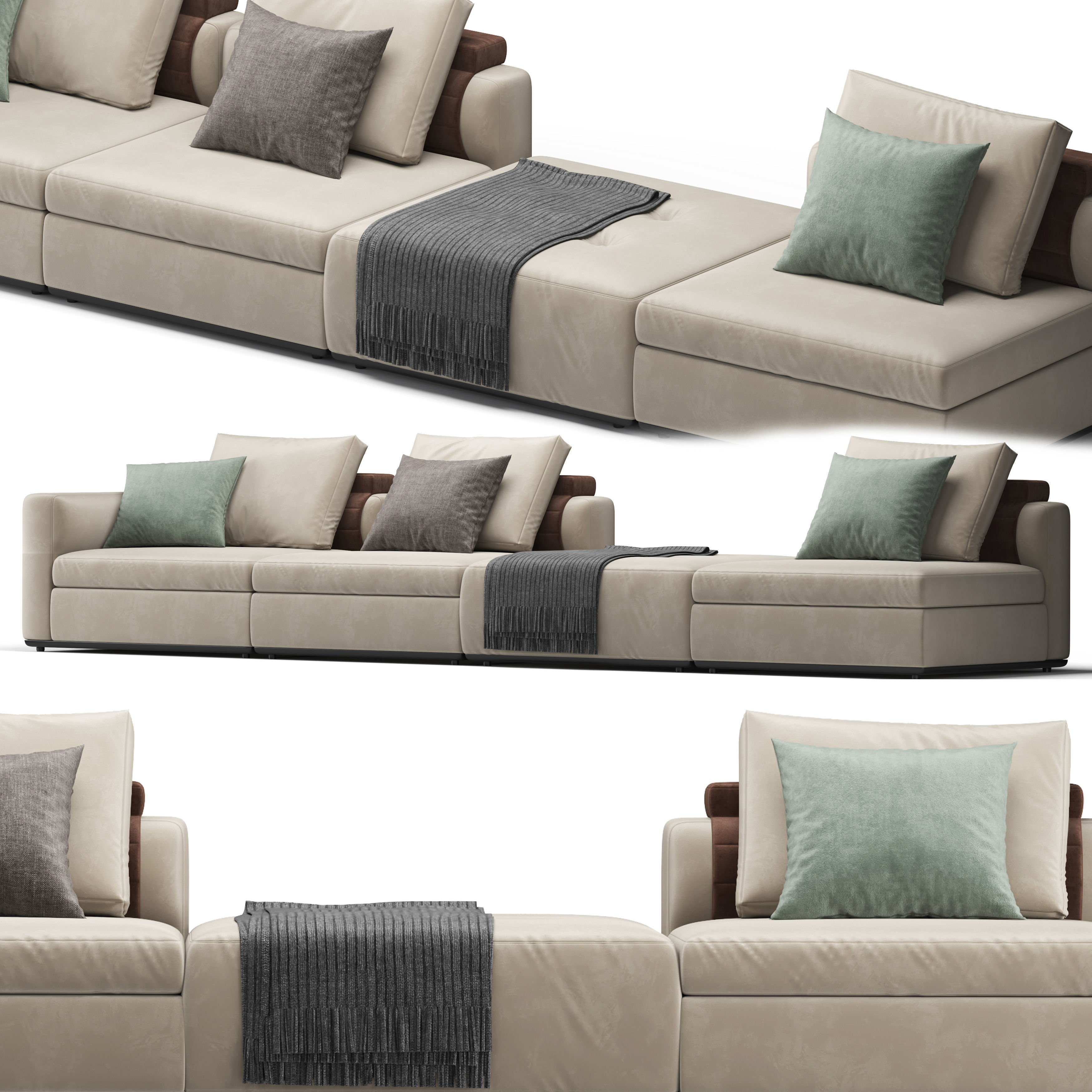 Albert Sofa 3D model_1
