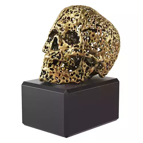 Skull bronze