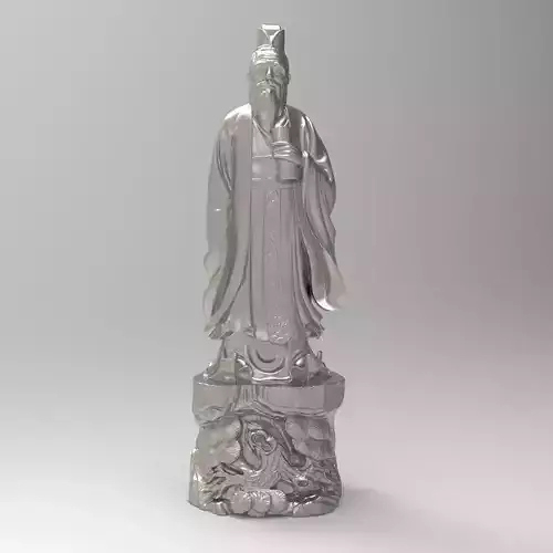 The ancient Chinese sage Confucius 3D print model