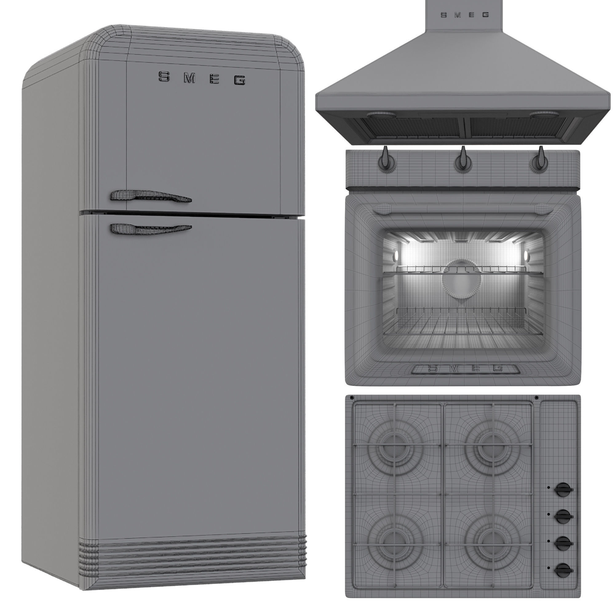 Smeg Collection Vol 02 3D model_8