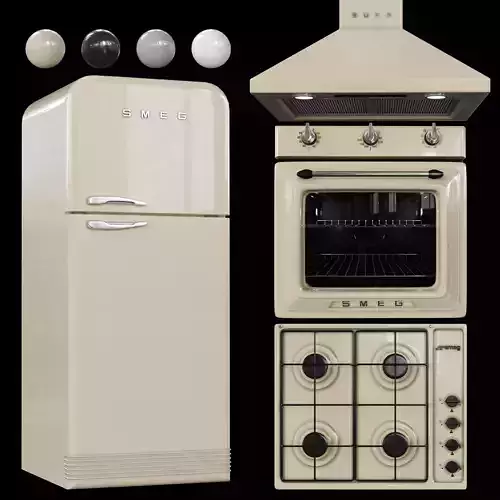 Smeg Collection Vol 02 3D model