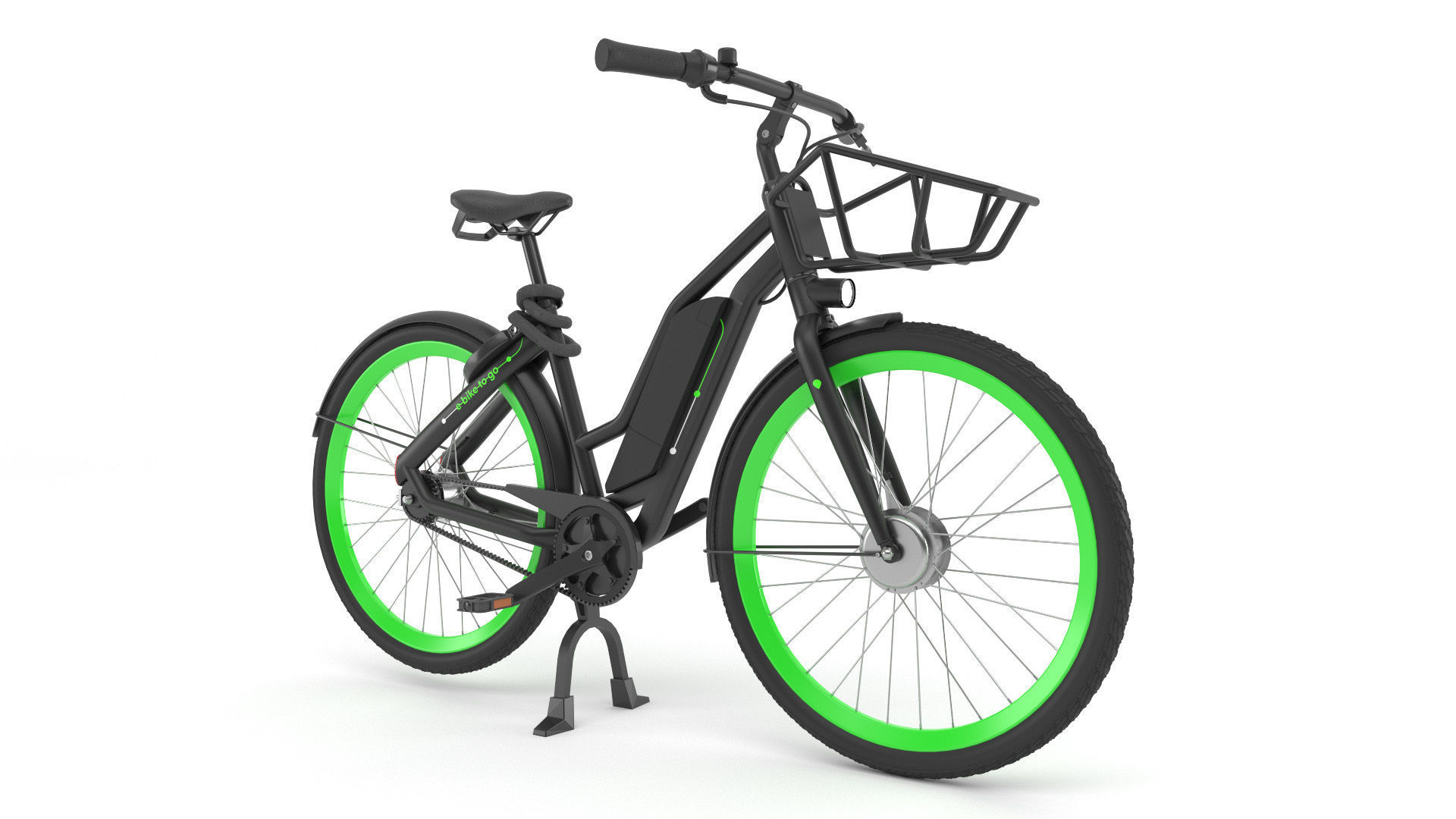 E-Bike-To-Go 3D Model electric bike 3D model_3