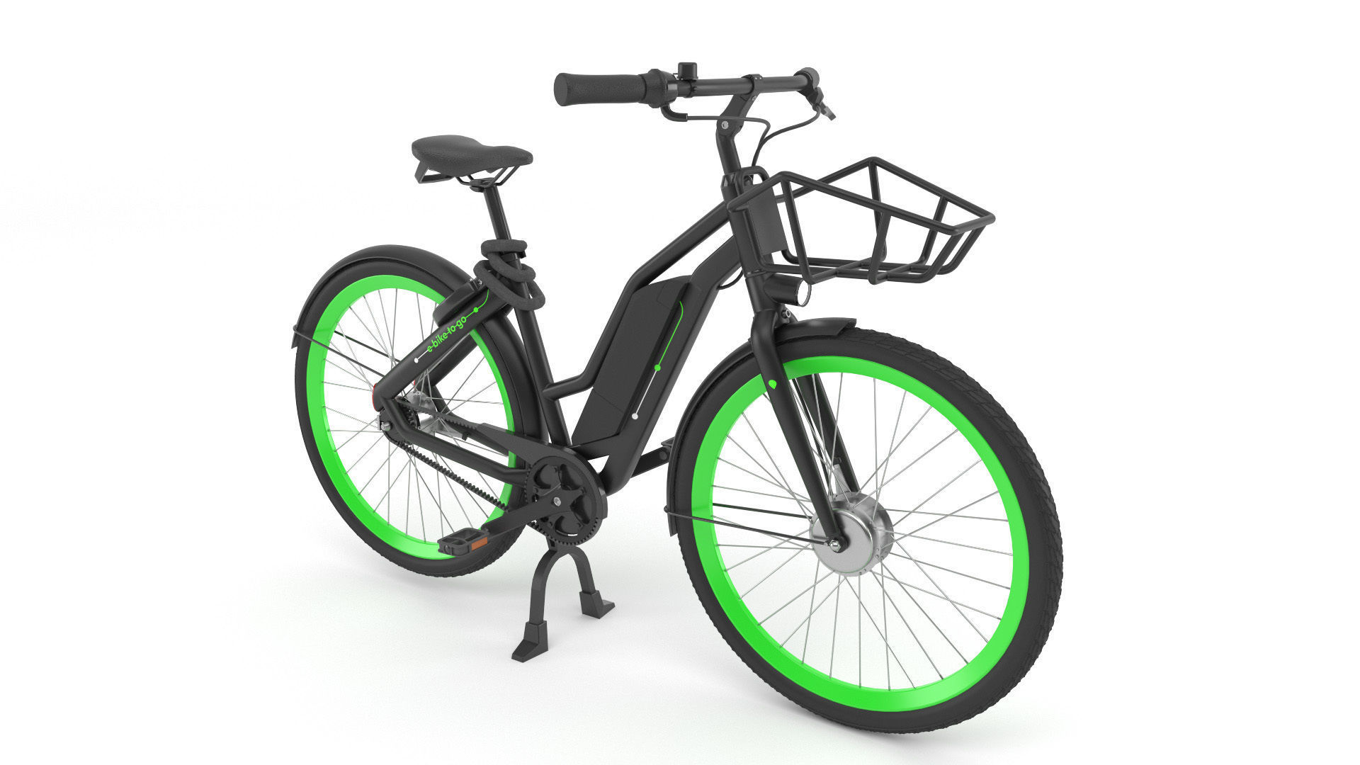 E-Bike-To-Go 3D Model electric bike 3D model_2