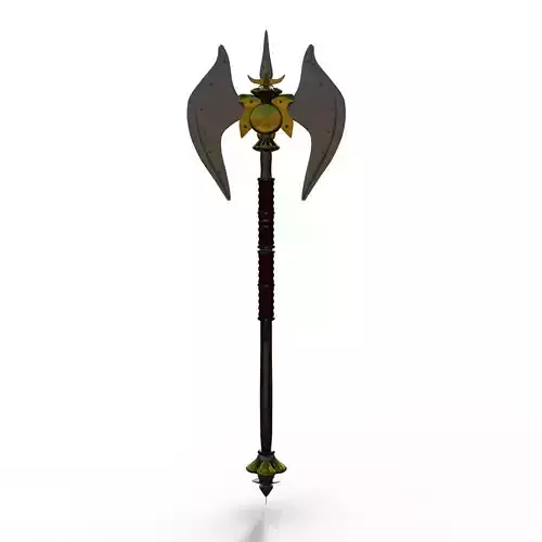 Skull battleaxe