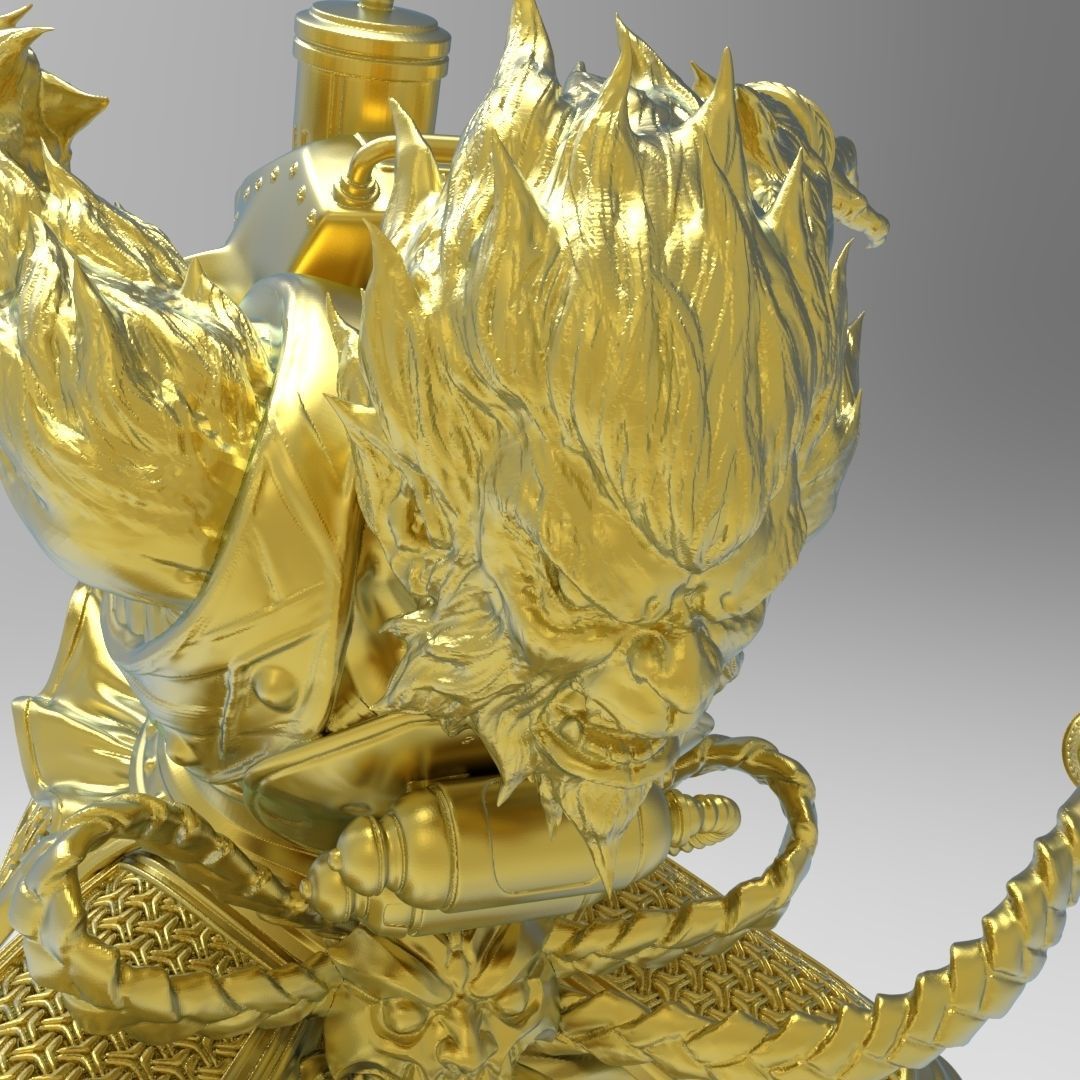 Monkey King 3D print model_1