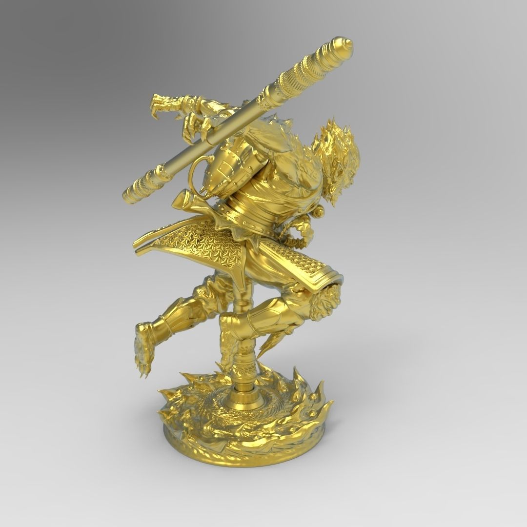 Monkey King 3D print model_6