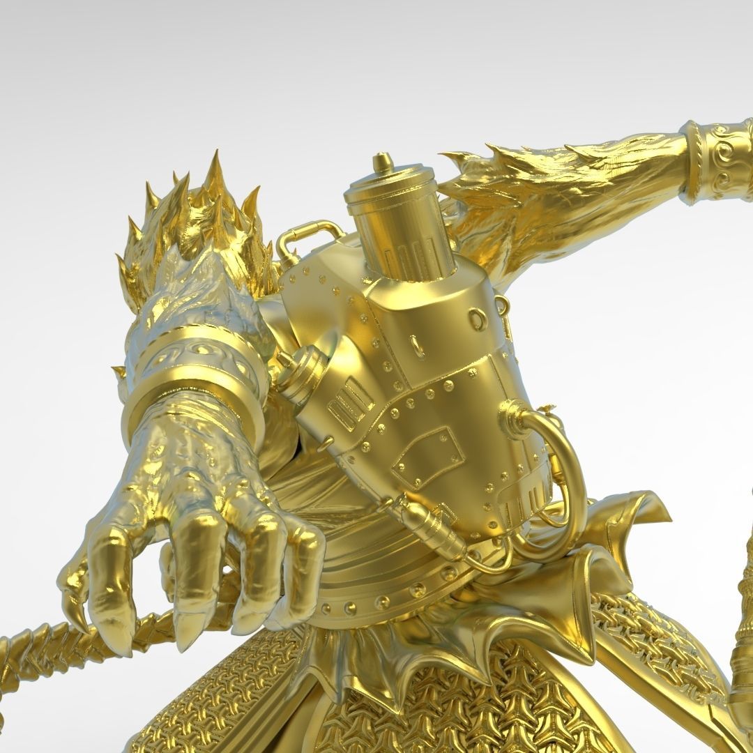 Monkey King 3D print model_11