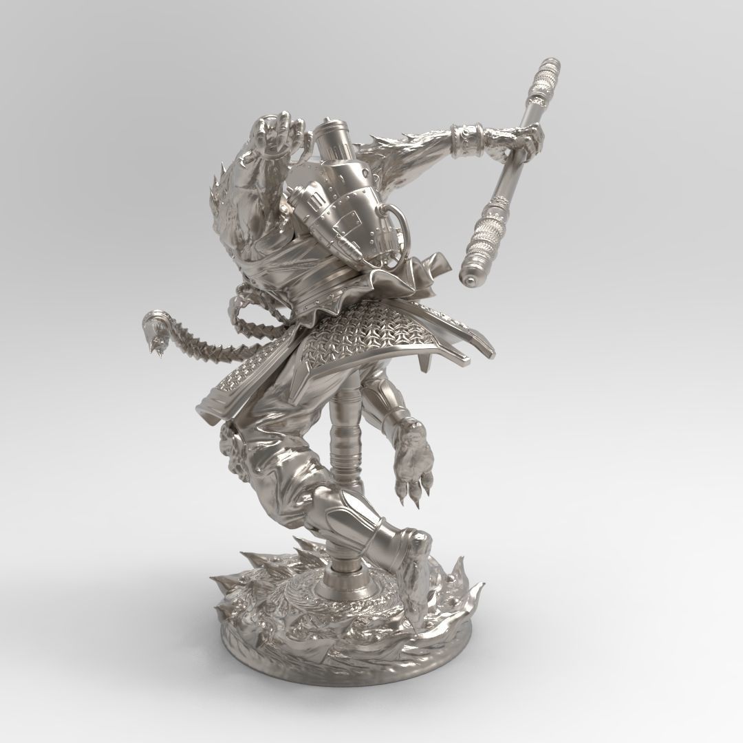 Monkey King 3D print model_4