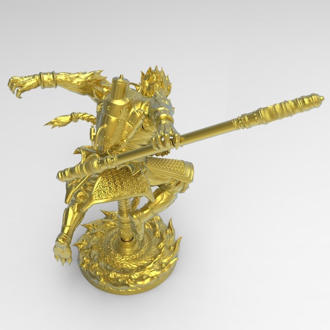 Monkey King 3D print model_7