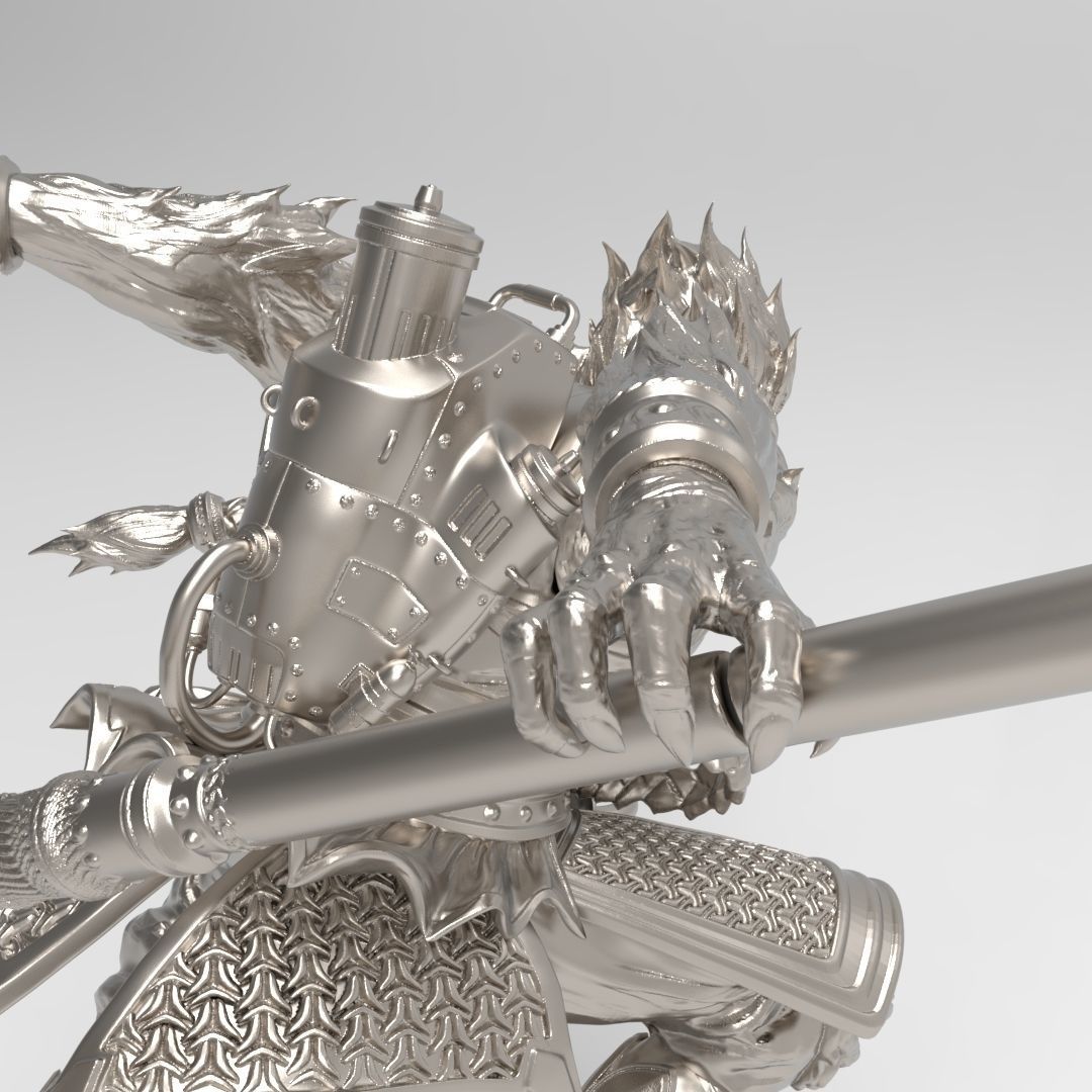 Monkey King 3D print model_12