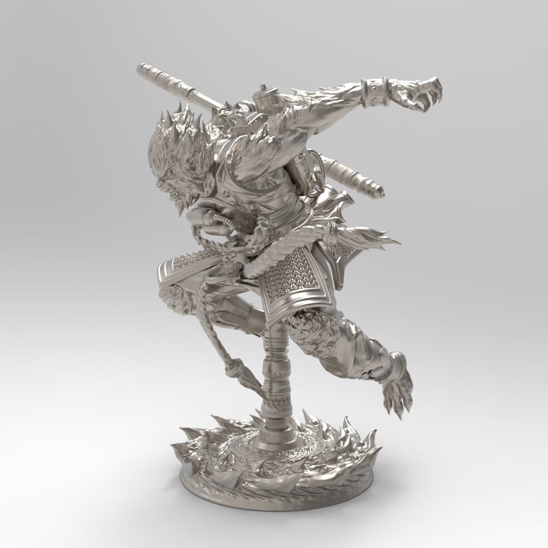Monkey King 3D print model_3