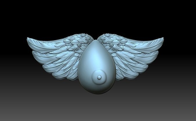 The breast and wings 3D print model