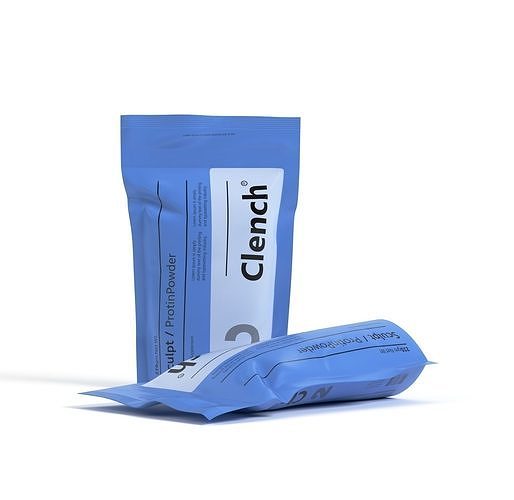 Model Food Doypack Packaging 3D Low-poly 3D model 4