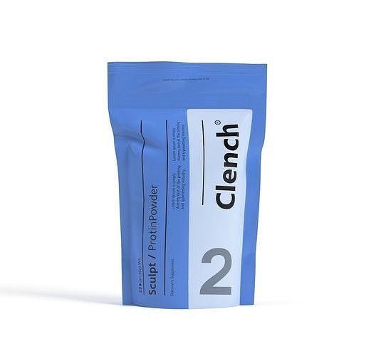 Model Food Doypack Packaging 3D Low-poly 3D model 3