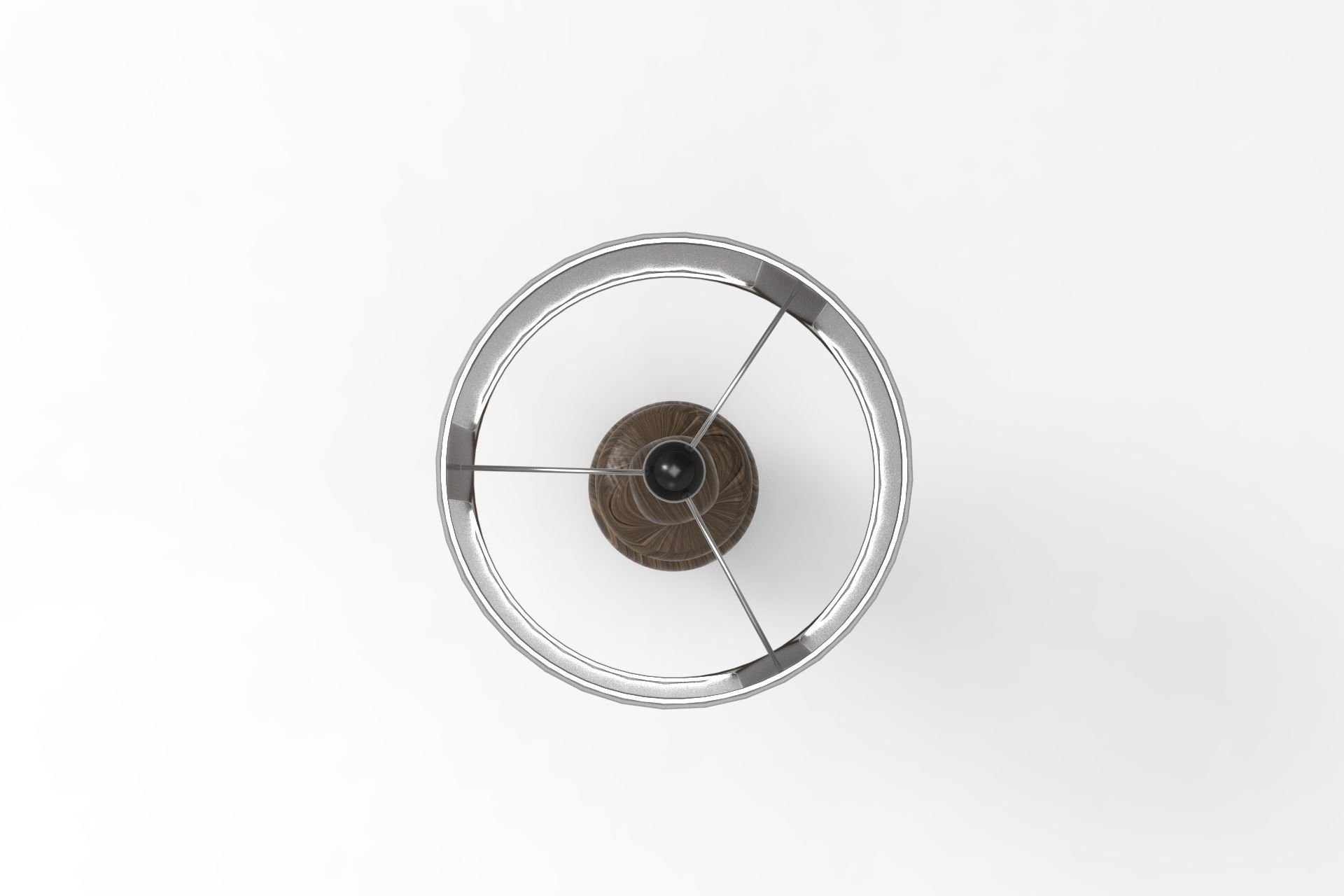 Tuscany Table Lamp Low-poly 3D model_4