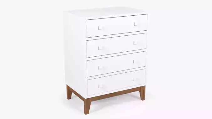 White Chest of Drawers