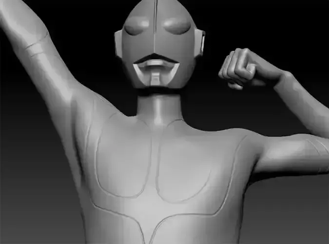 Shin Ultraman bust 3D print model