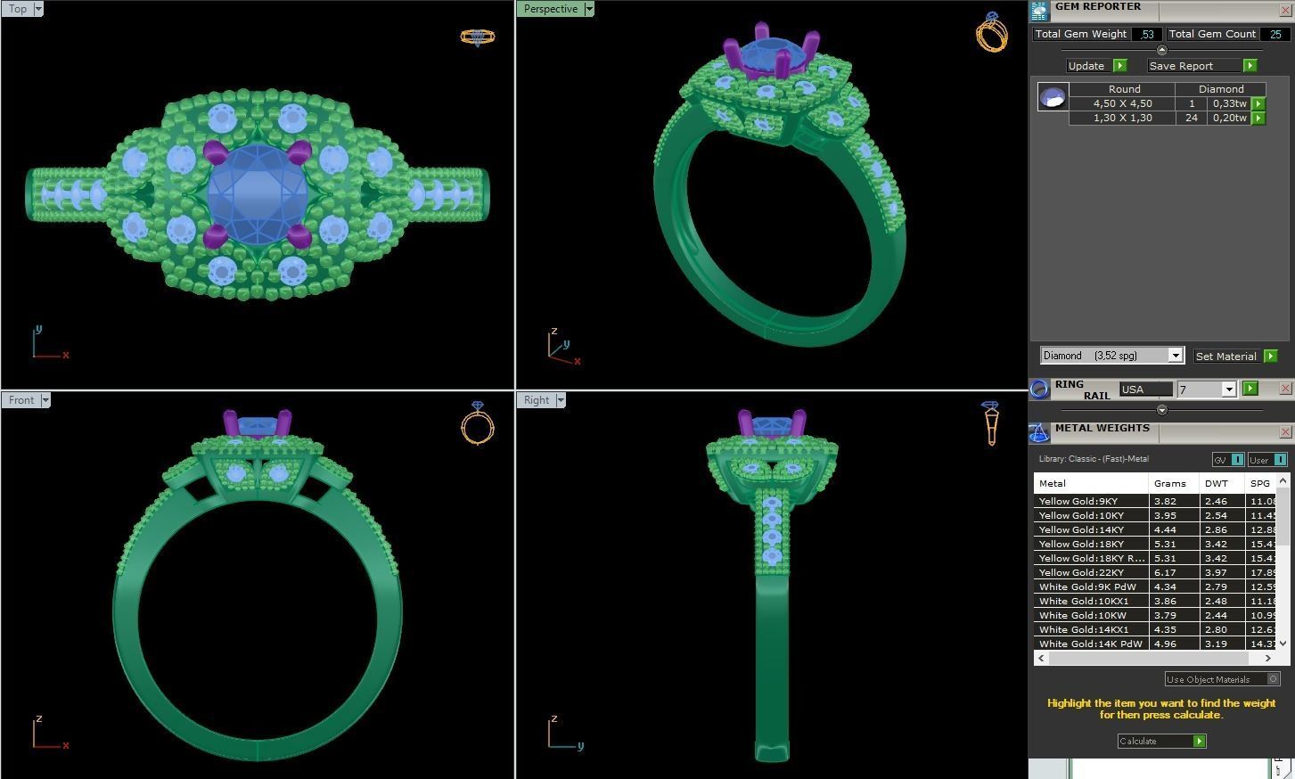 ring 10090 3D print model_5