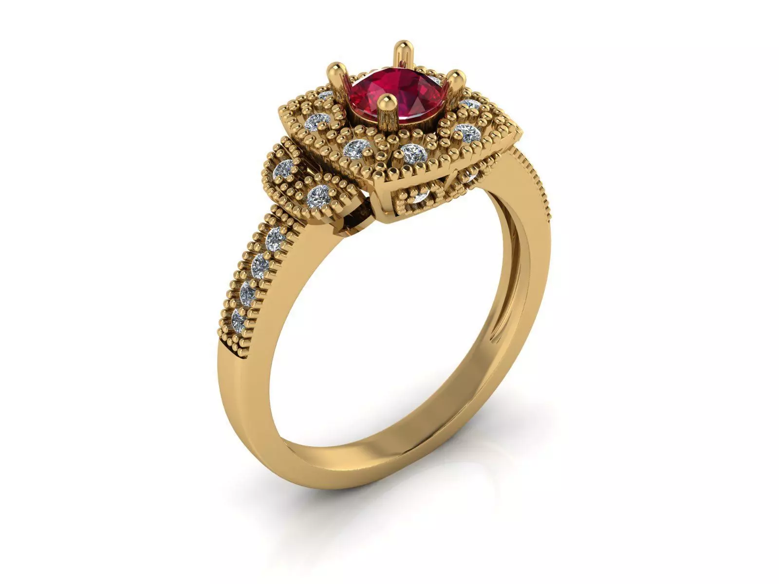 ring 10090 3D print model_0