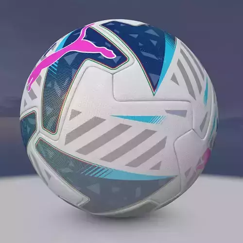 Italian Serie A Ball 2022 - 2023 Orbita Pallone 3D model