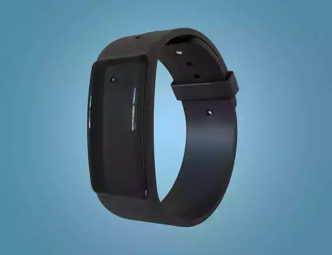 smart watch 3D illustration 3D model