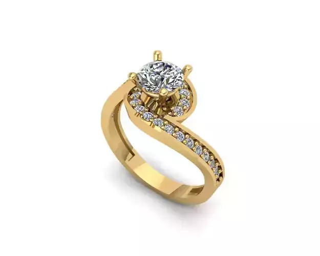 Solitaire ring