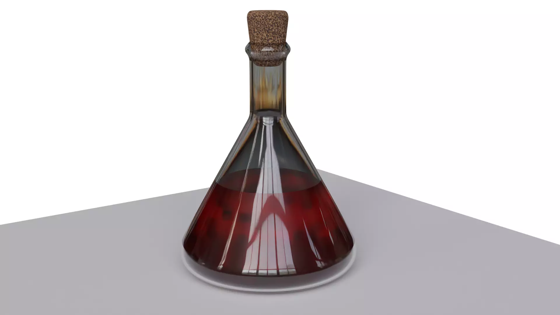 Red Potion Free 3D model
