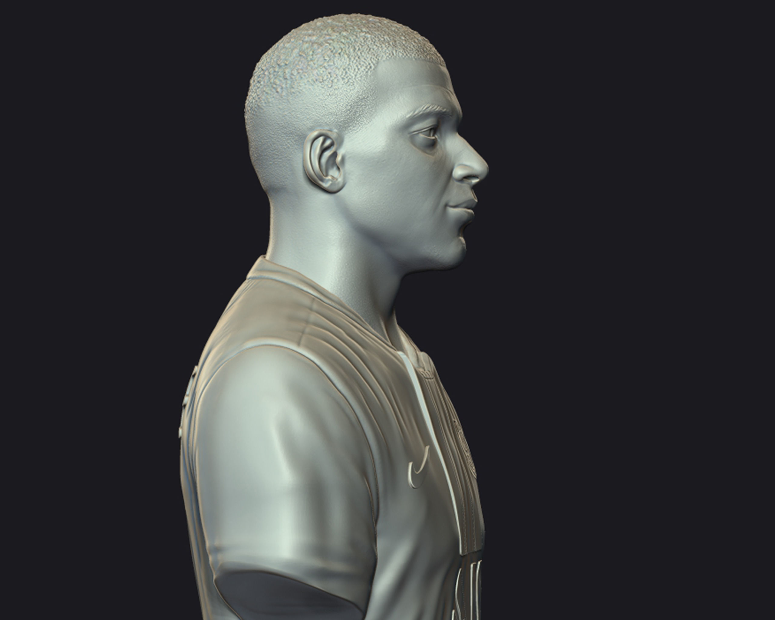 Kylian Mbappe PSG Kit 3D print model_19