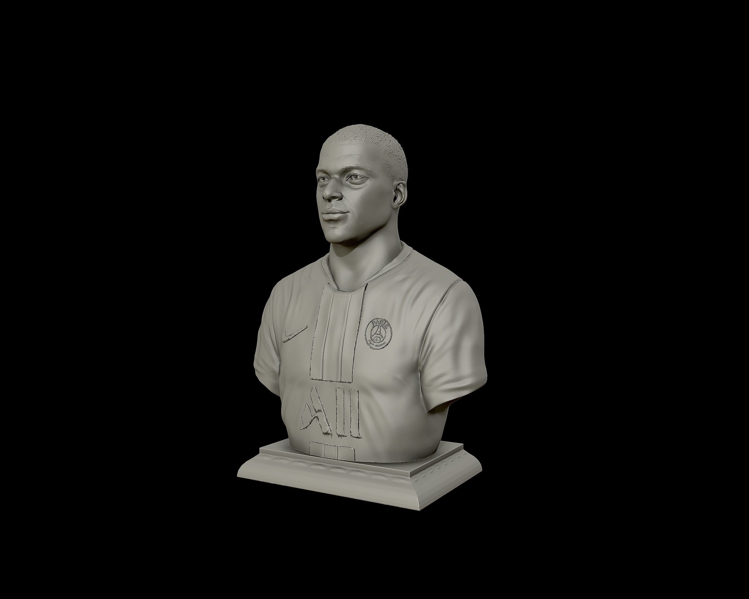 Kylian Mbappe PSG Kit 3D print model_22
