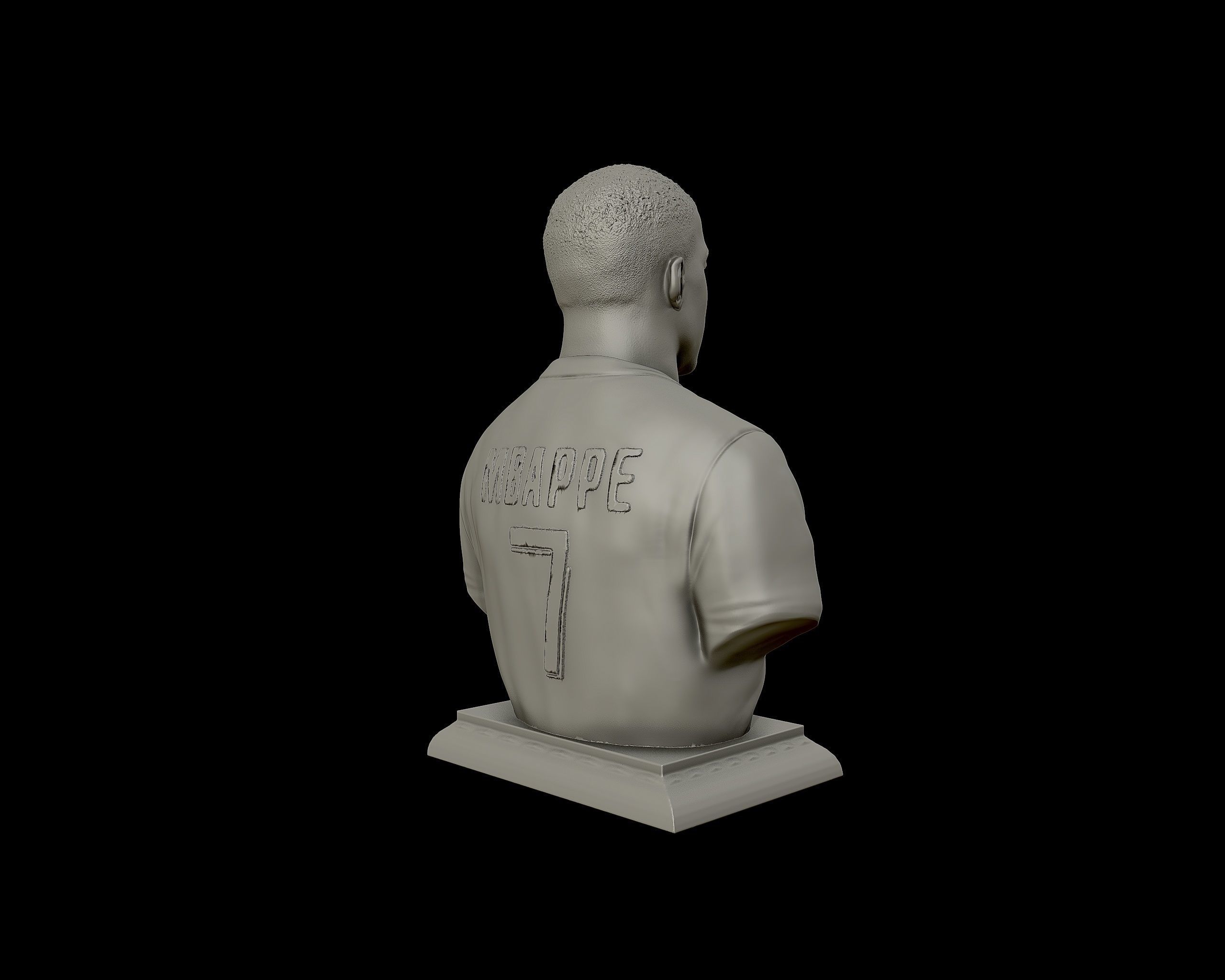 Kylian Mbappe PSG Kit 3D print model_27