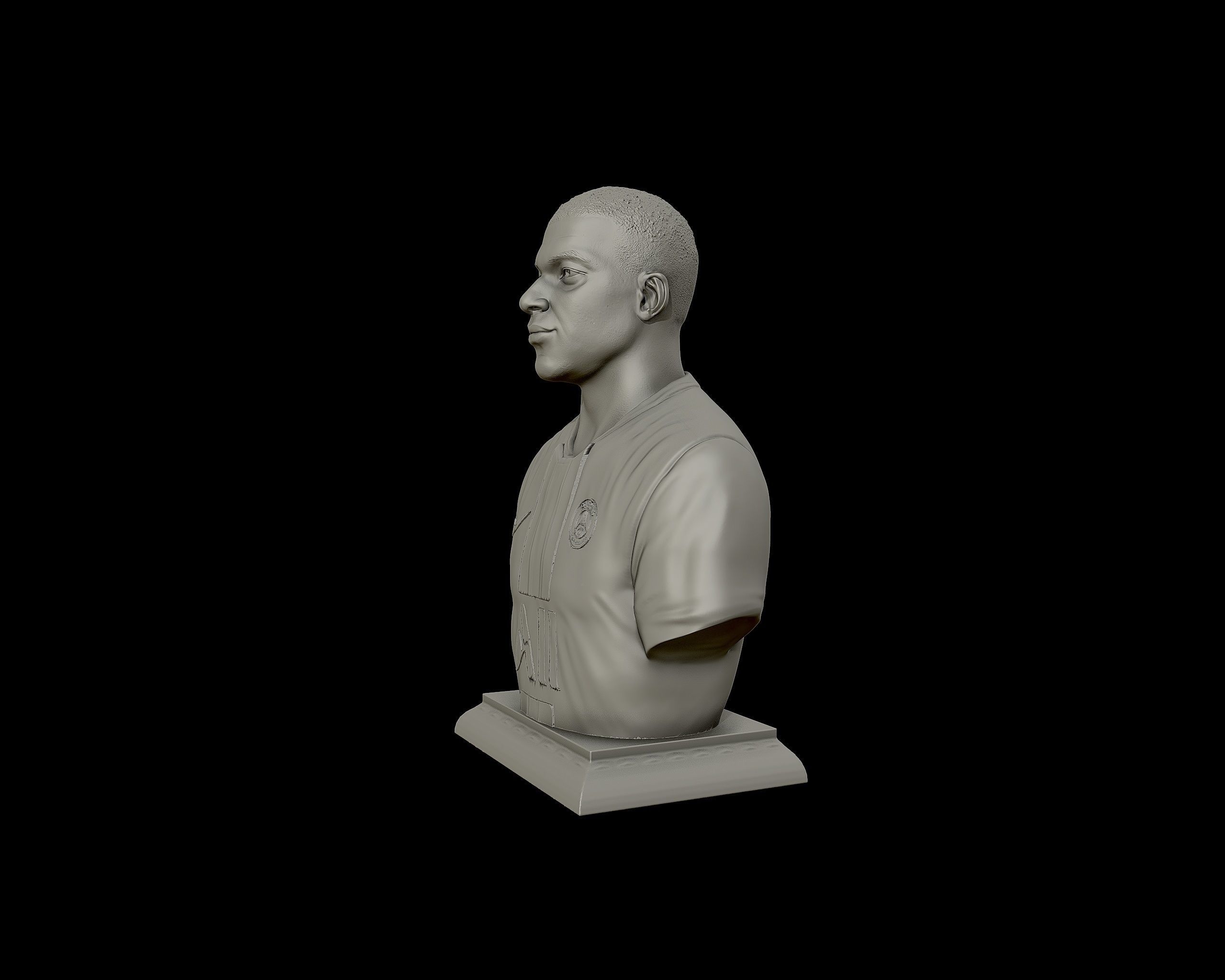 Kylian Mbappe PSG Kit 3D print model_24