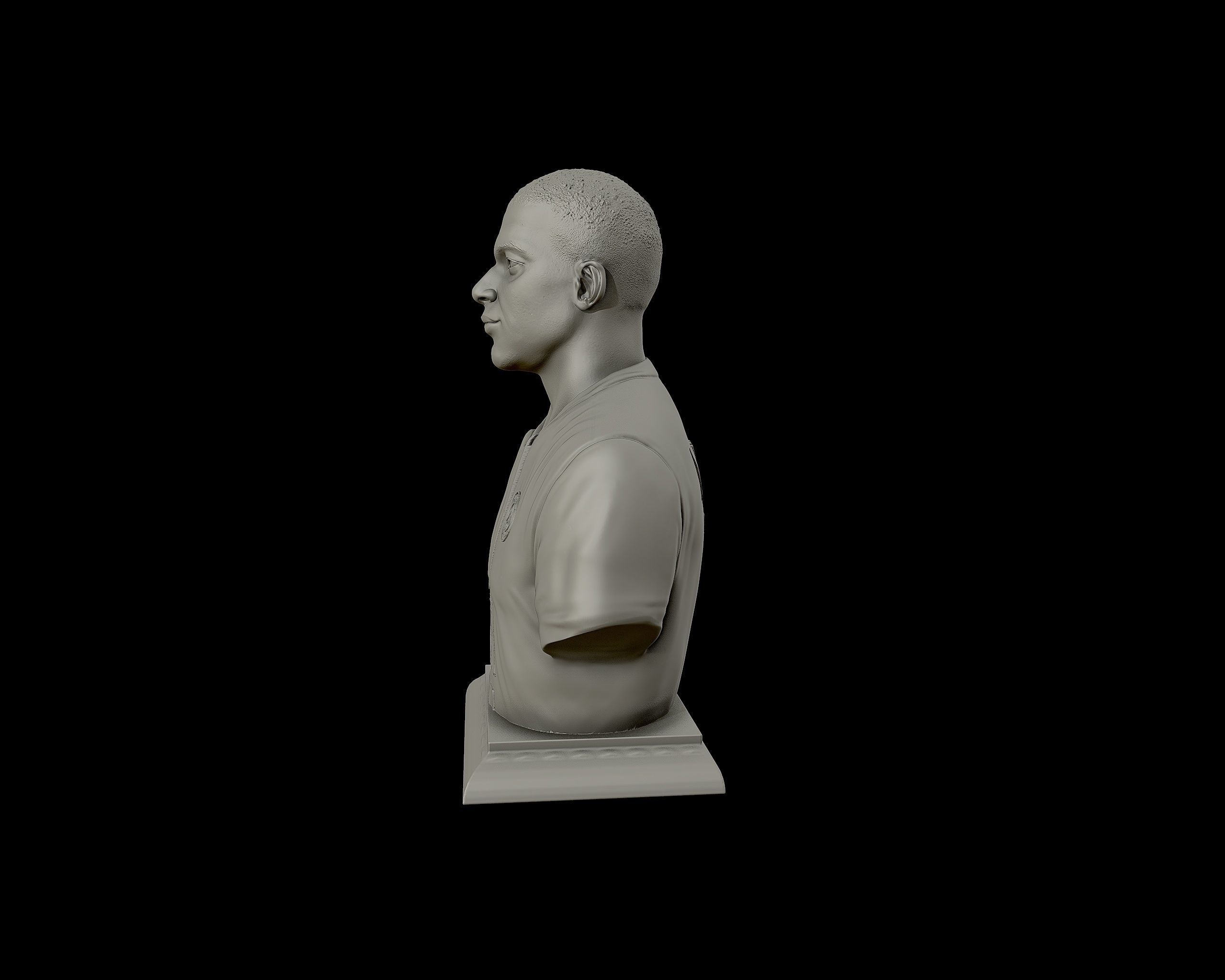 Kylian Mbappe PSG Kit 3D print model_25