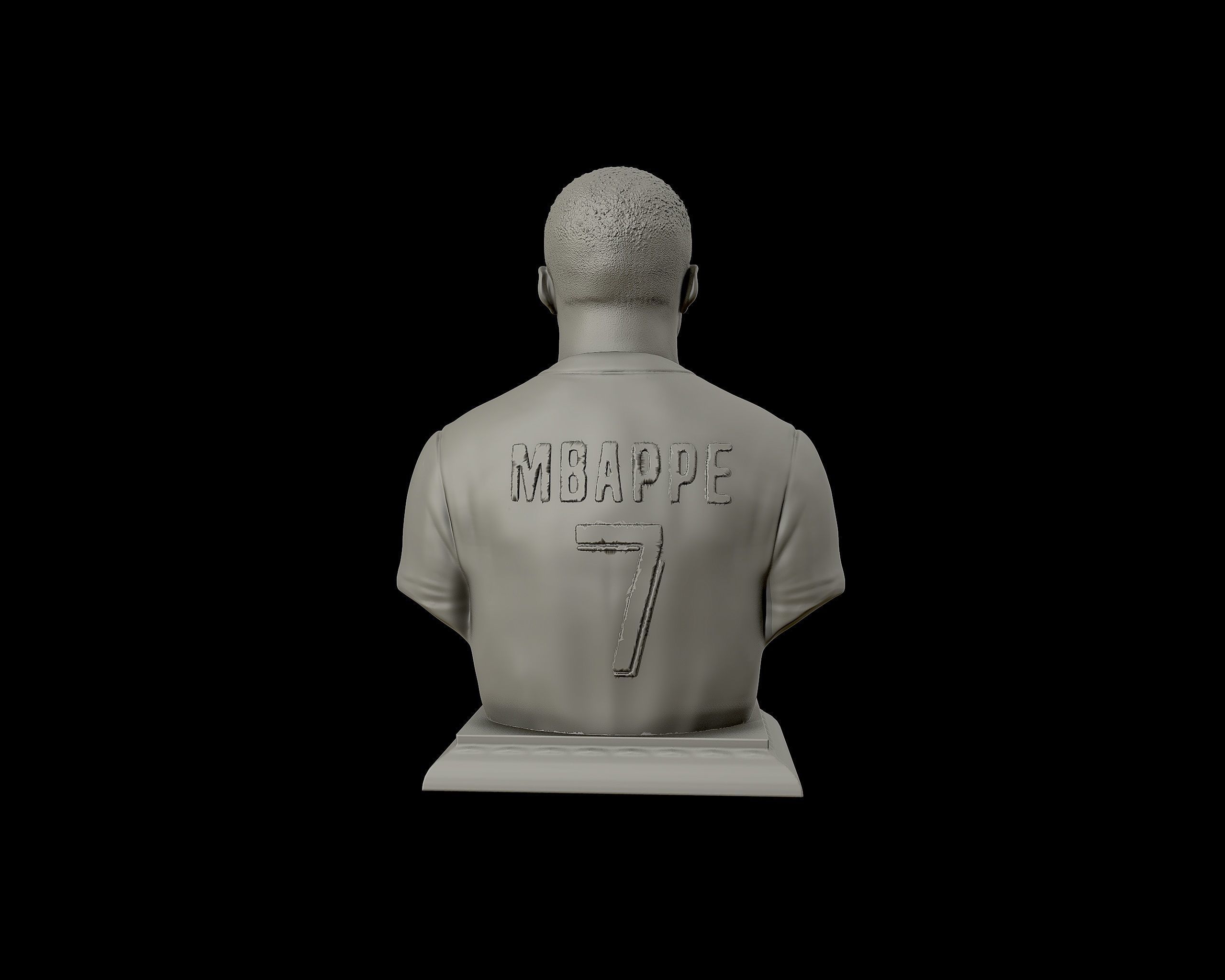 Kylian Mbappe PSG Kit 3D print model_26