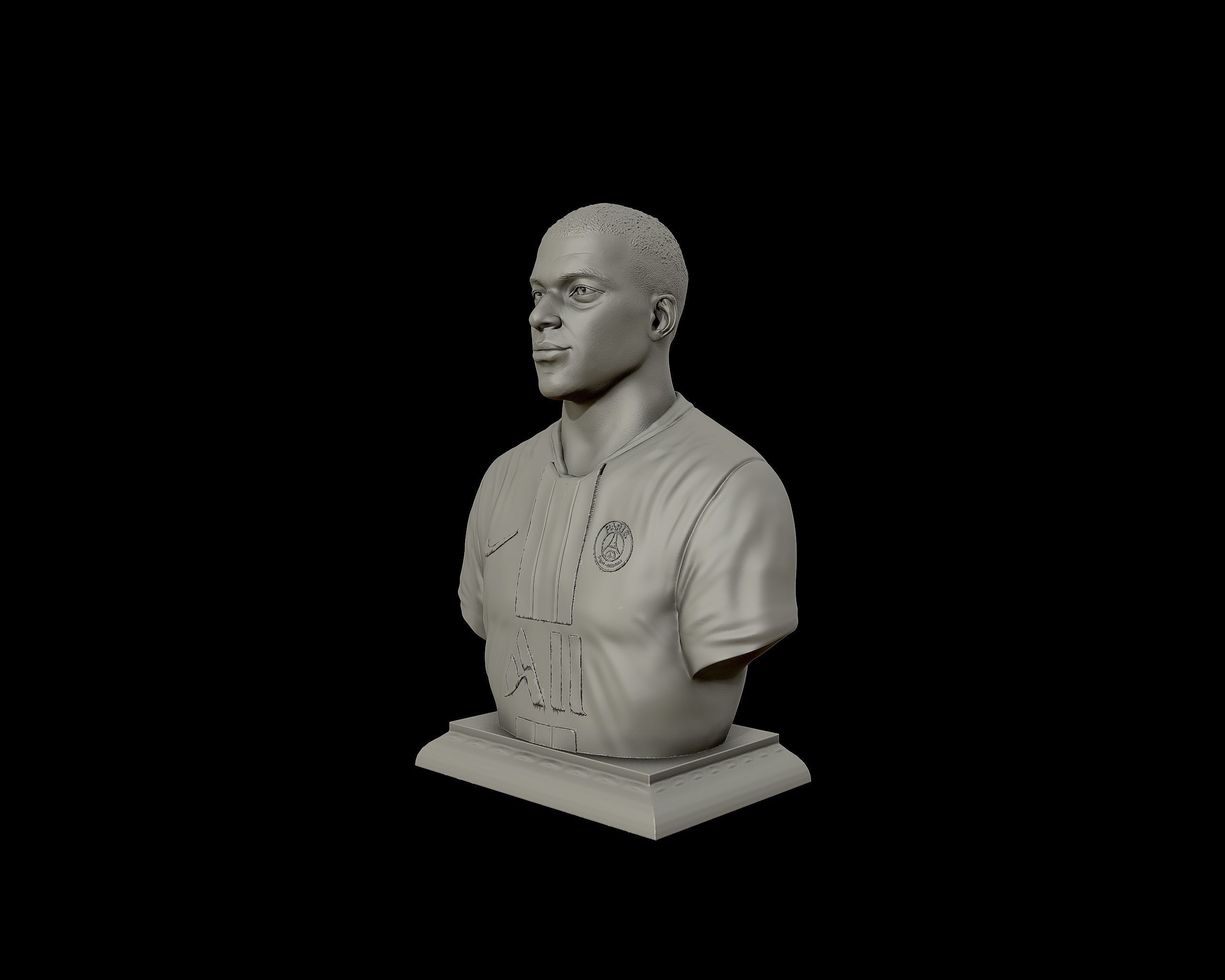 Kylian Mbappe PSG Kit 3D print model_23