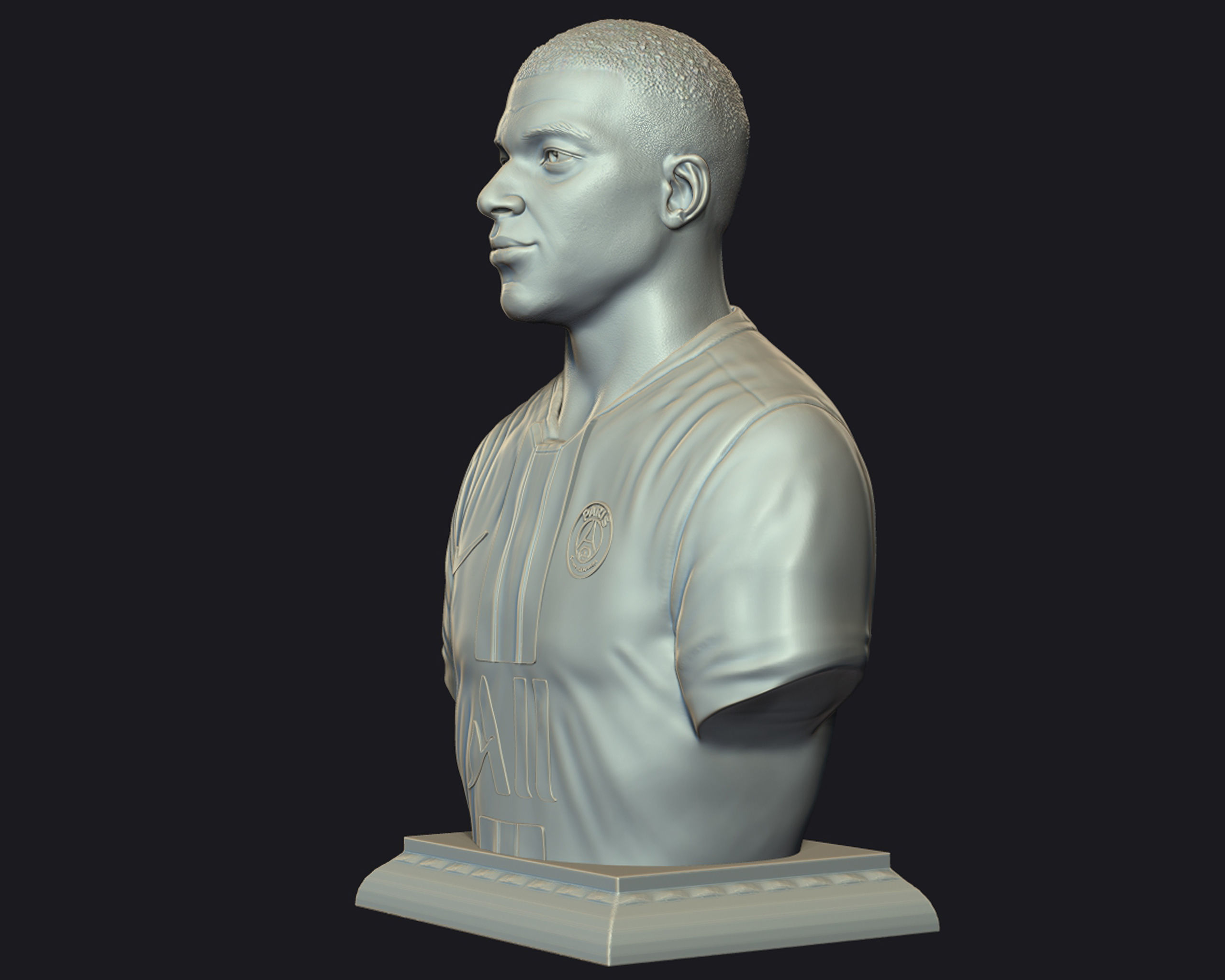 Kylian Mbappe PSG Kit 3D print model_18