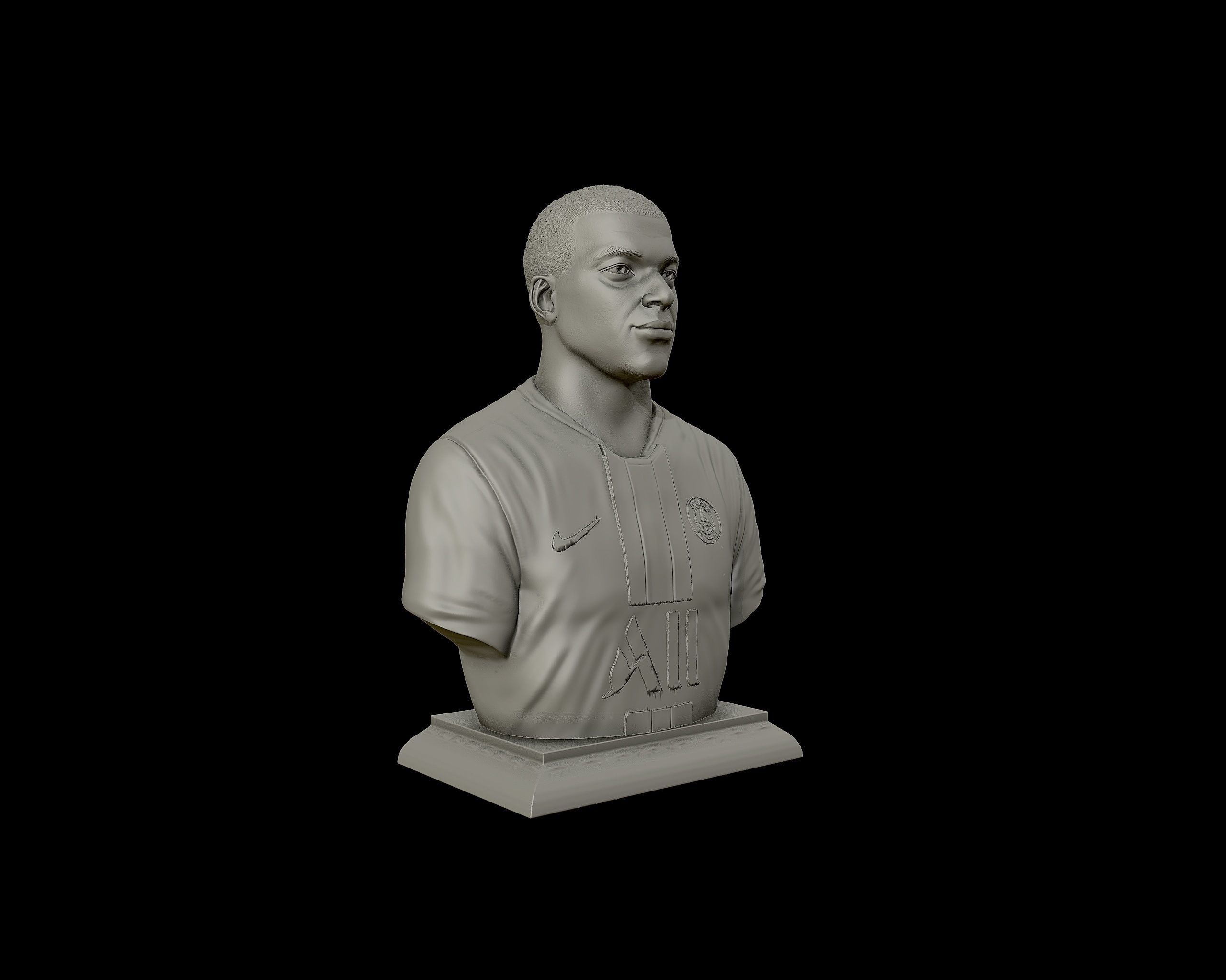 Kylian Mbappe PSG Kit 3D print model_29