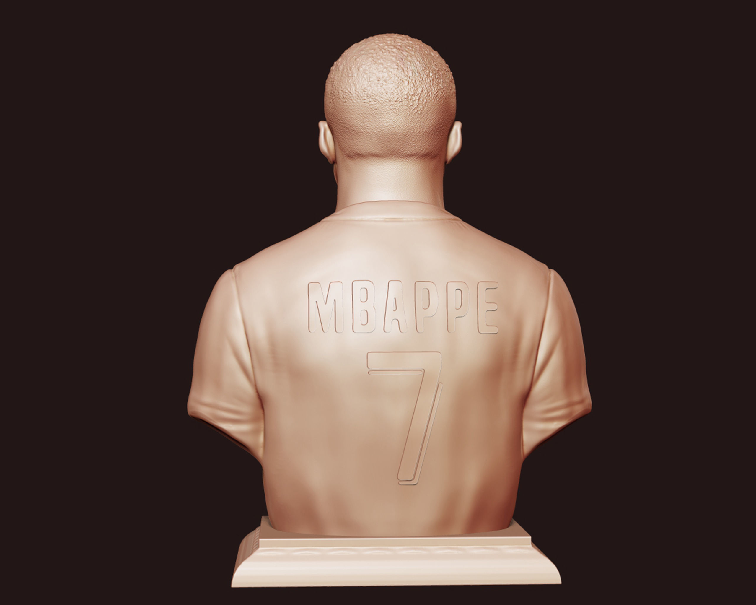 Kylian Mbappe PSG Kit 3D print model_13